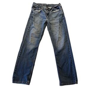 Levi's 514 Jeans Men's 32x30 Blue Denim Pants EUC Y2K Straight Fit Cotton Levis